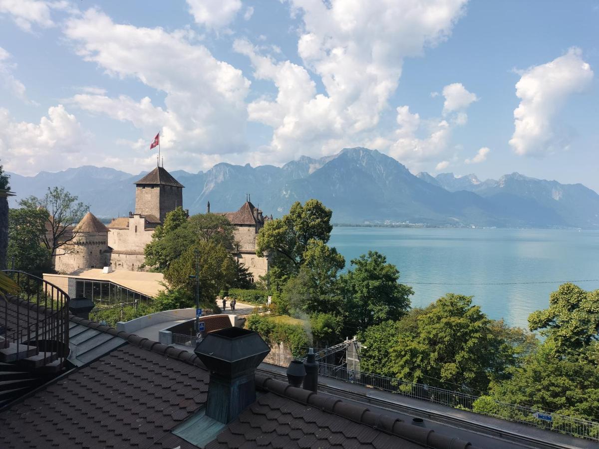 Aparthotel Castle View Veytaux Exteriér fotografie